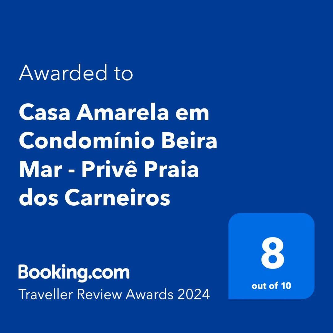 Casa Amarela Em Beira Mar - Prive Dos Carneiros Holiday home Tamandare